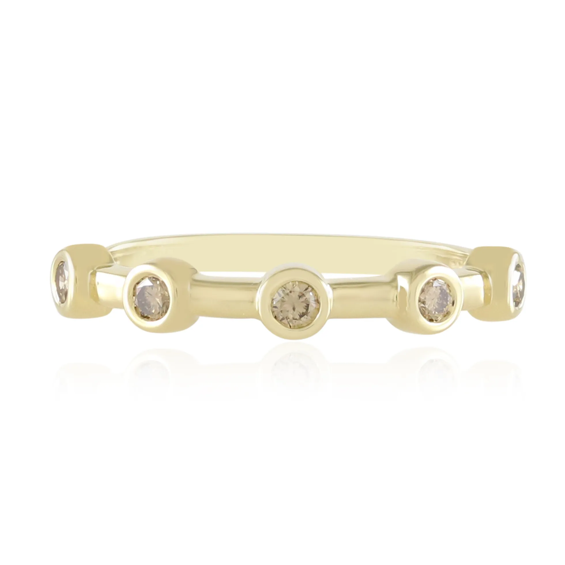 SI1 Champagner-Brillant-Goldring