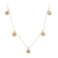SI2 Fancy-Brillant-Goldcollier
