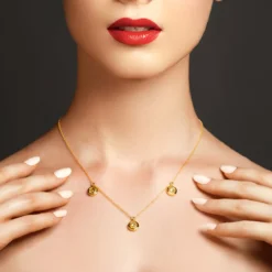 SI2 Fancy-Brillant-Goldcollier