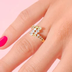 SI2 Fancy-Brillant-Goldring