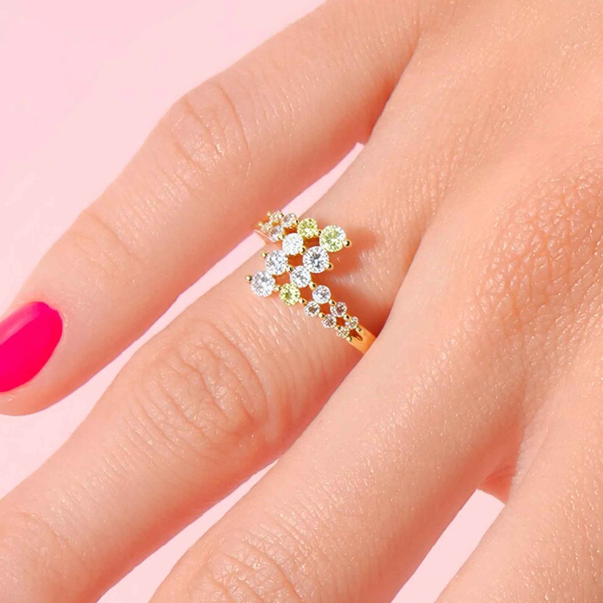 SI2 Fancy-Brillant-Goldring