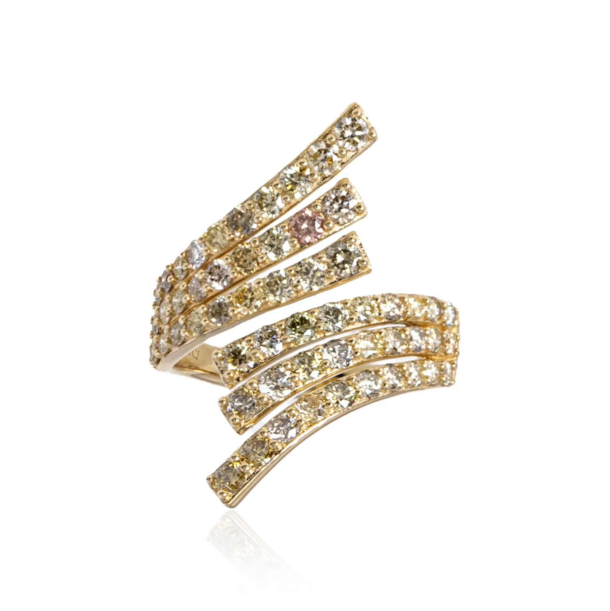SI2 Fancy-Brillant-Goldring