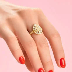 SI2 Fancy-Brillant-Goldring