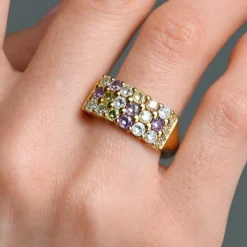 SI2 Fancy-Brillant-Goldring