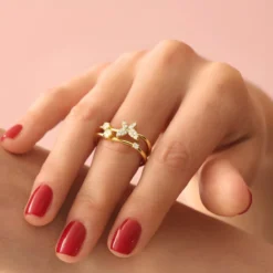 SI2 Fancy-Brillant-Goldring