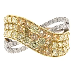 SI2 Fancy-Brillant-Goldring