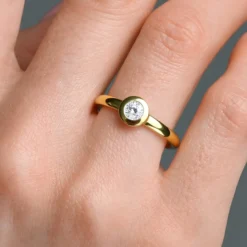 SI1 (G) Brillant-Goldring