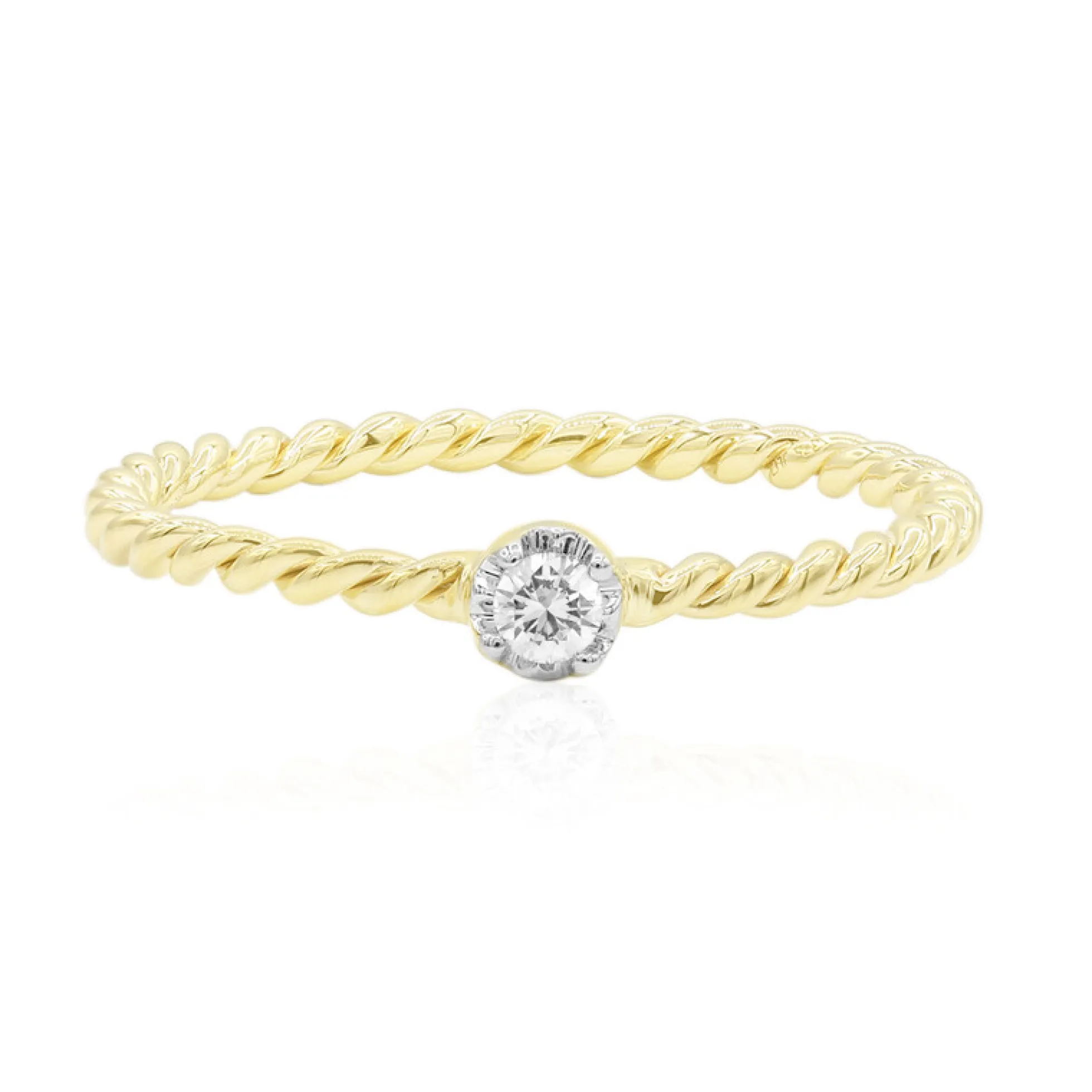 SI2 (G) Brillant-Goldring