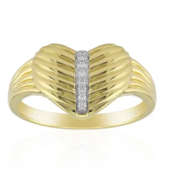 SI1 (G) Brillant-Silberring