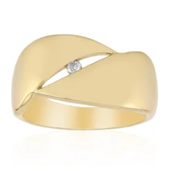 SI1 (G) Brillant-Silberring
