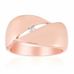 SI1 (G) Brillant-Silberring