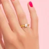 SI1 (G) Diamant-Goldring