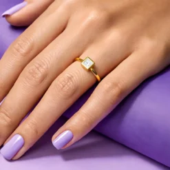 SI1 (G) Diamant-Goldring