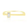 SI1 (G) Diamant-Goldring