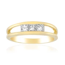 SI1 (G) Diamant-Goldring