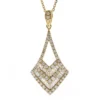 SI1 (H) Diamant-Goldhalskette