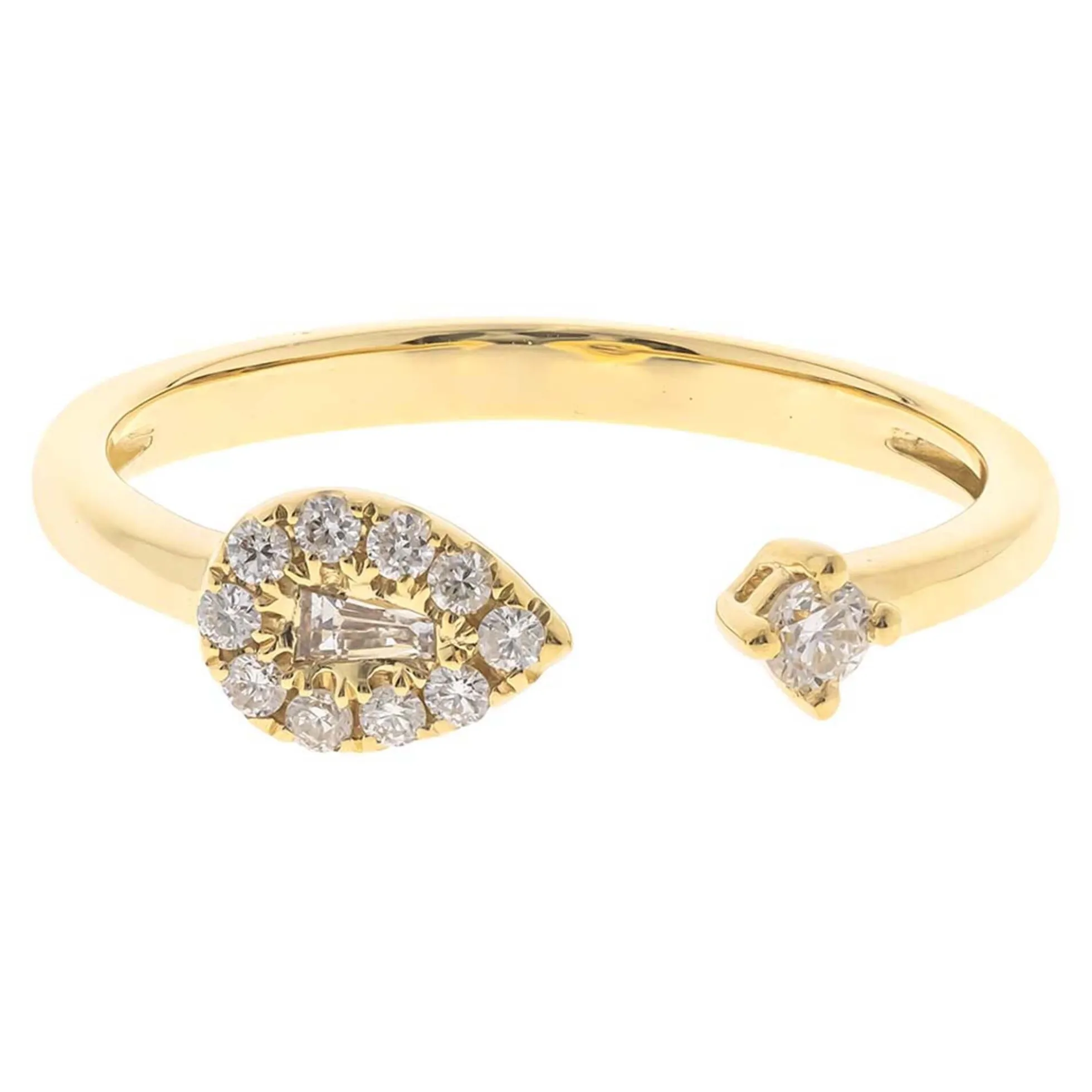 SI1 (H) Diamant-Goldring