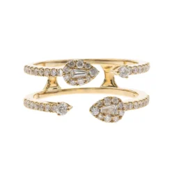 SI1 (H) Diamant-Goldring