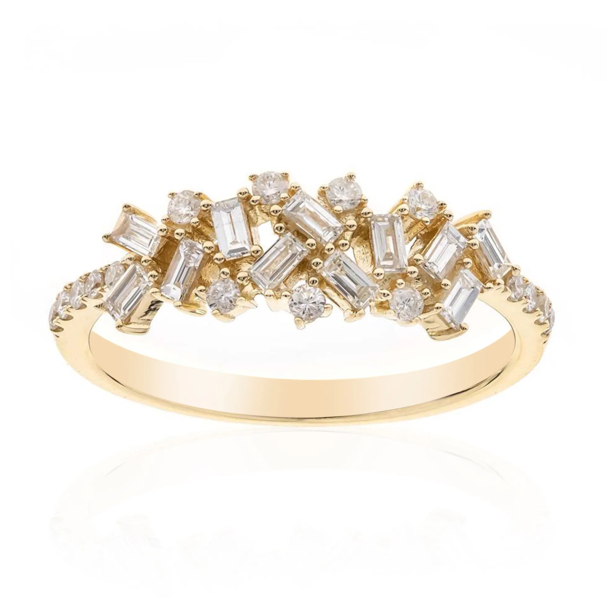 SI1 (H) Diamant-Goldring