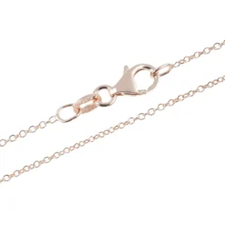 Silber-Ankerkette - 2,19 g - 60 cm - rosévergoldet