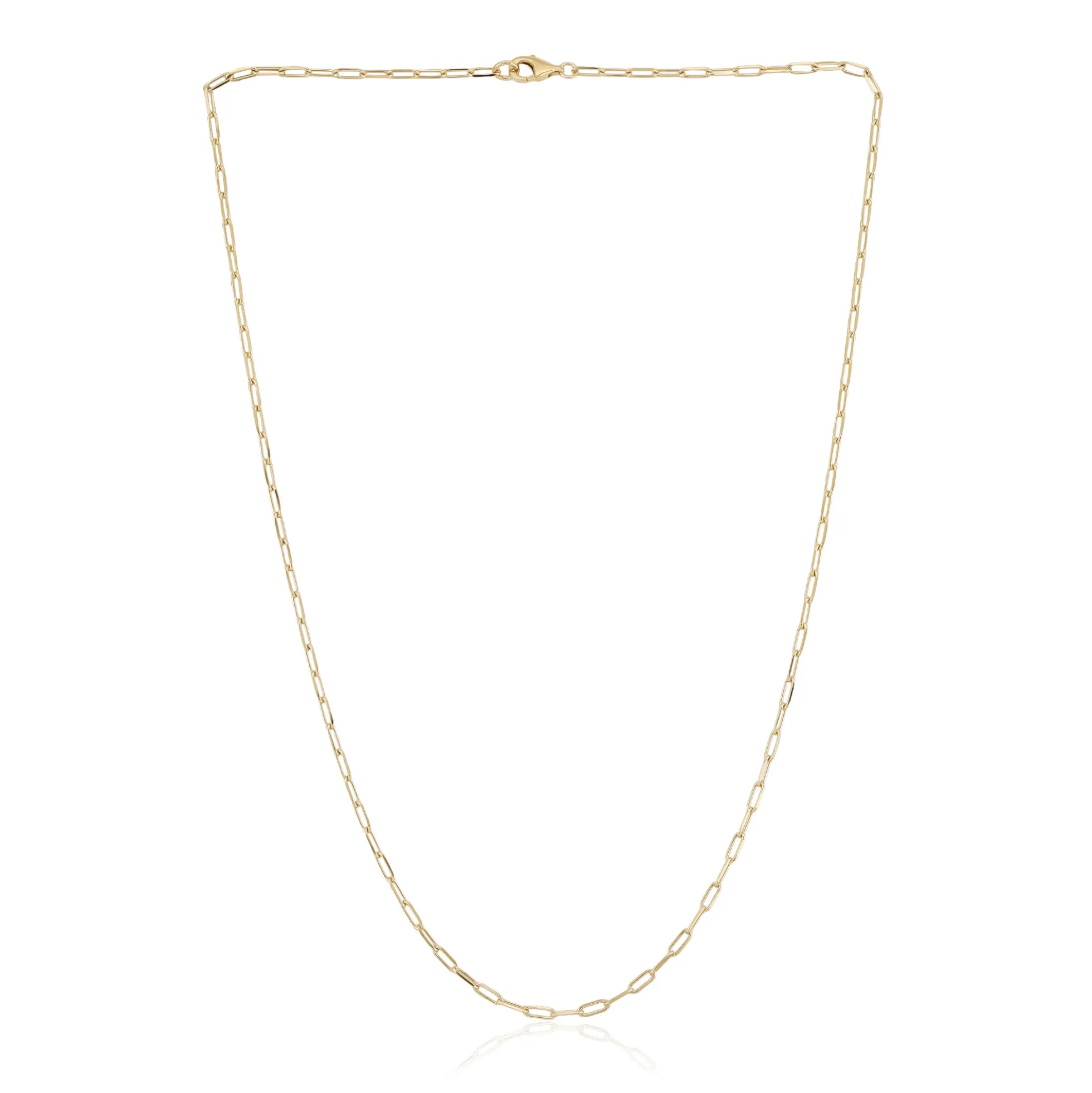 Silber-Ankerkette - 3,15 g - 45,5 cm - vergoldet