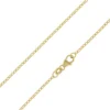 Silber-Ankerkette - 2,68 g - 45 cm - vergoldet