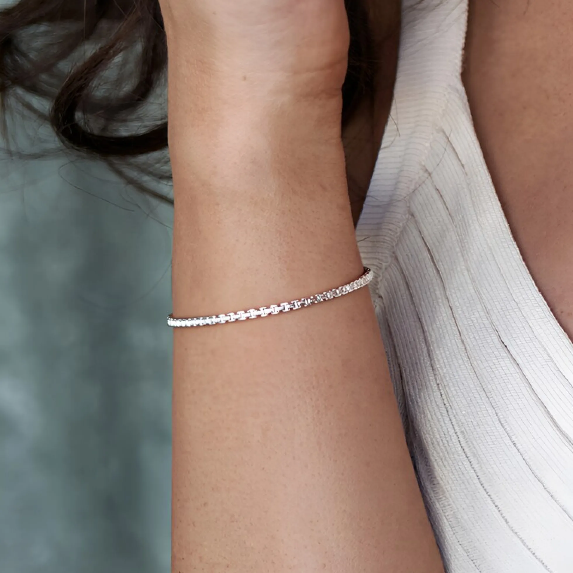 Silberarmband