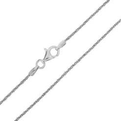 Silber-Criss-Cross-Kette - 4,369 g - 70 cm