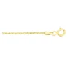 Silber-Criss-Cross-Kette - 2,98 g - 50 cm - vergoldet