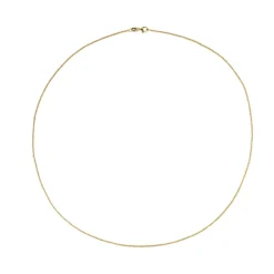 Silber-Criss-Cross-Kette - 3,37 g - 60 cm - vergoldet