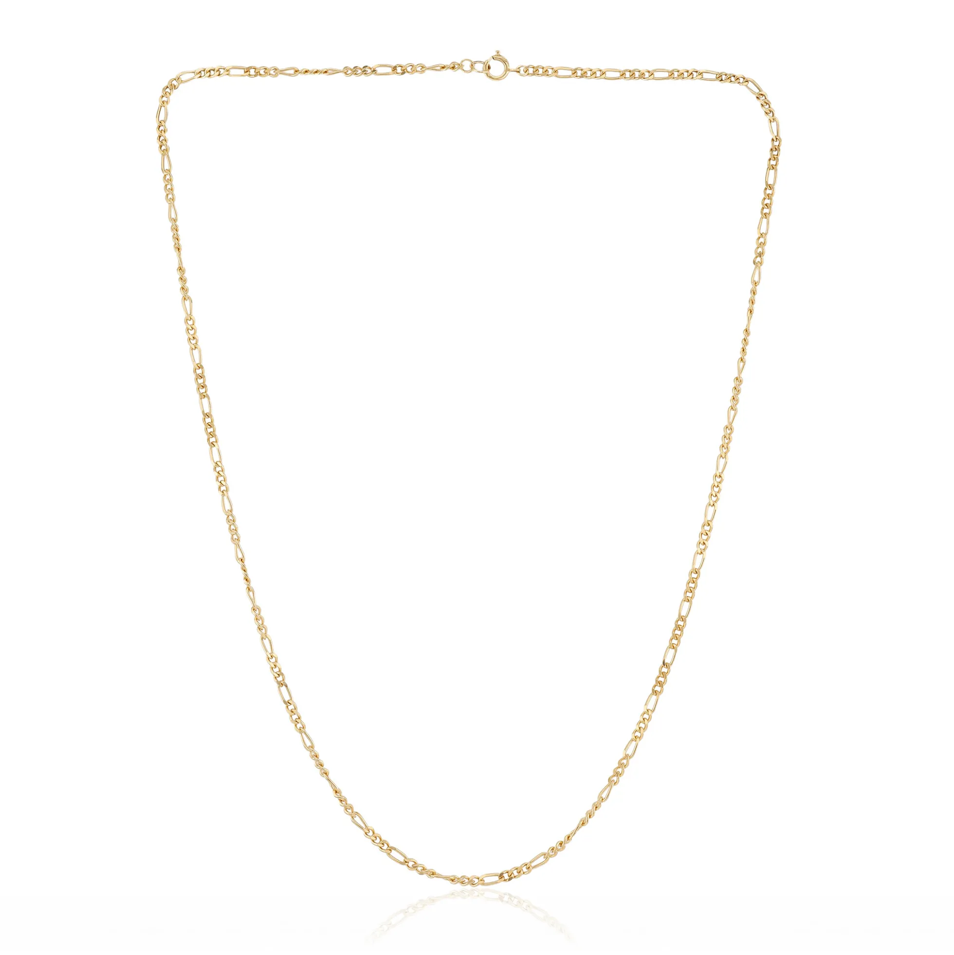 Silber-Figarokette - 3,88 g - 45,5 cm
