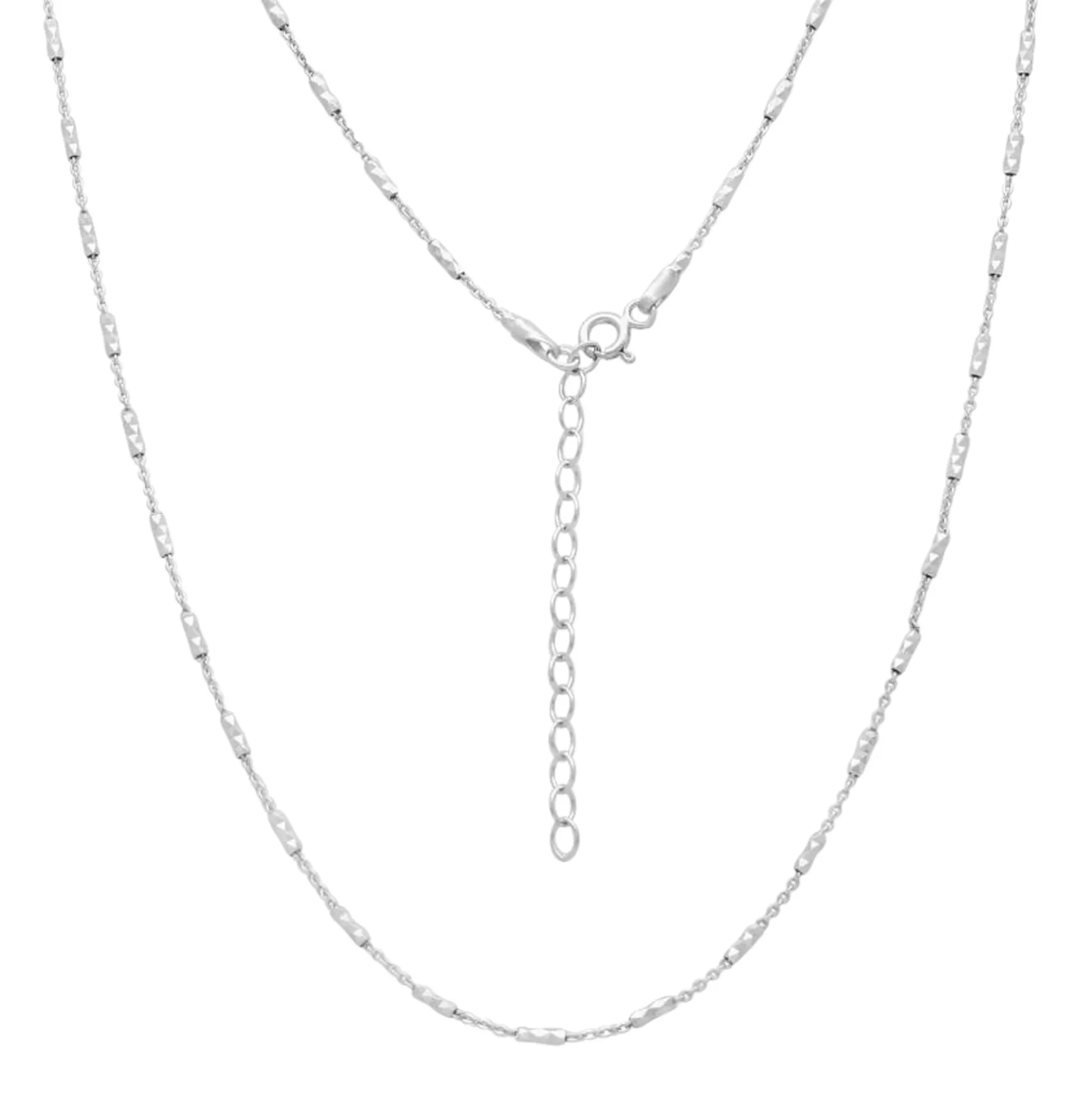 Silberhalskette - 3,54 g - 45-50 cm