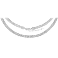 Silberhalskette - 13,89 g - 45-50 cm