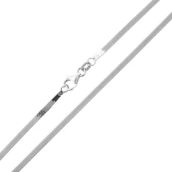Silber-Herringbonekette - 4,878 g - 45 cm