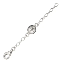 Silber-Magnetverschluss - 3,1 g - 6 cm