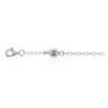 Silber-Magnetverschluss - 2,3 g - 6 cm