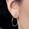Silberohrringe