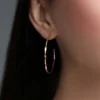 Silberohrringe