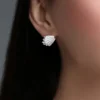 Silberohrringe