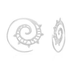 Silberohrringe