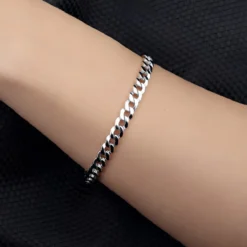 Silber-Panzerarmband - 3,21g - 17,5cm