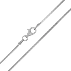 Silber-Panzerkette - 3,957 g - 70 cm