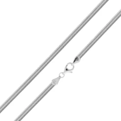 Silber-Schlangenkette - 8,53 g - 45 cm