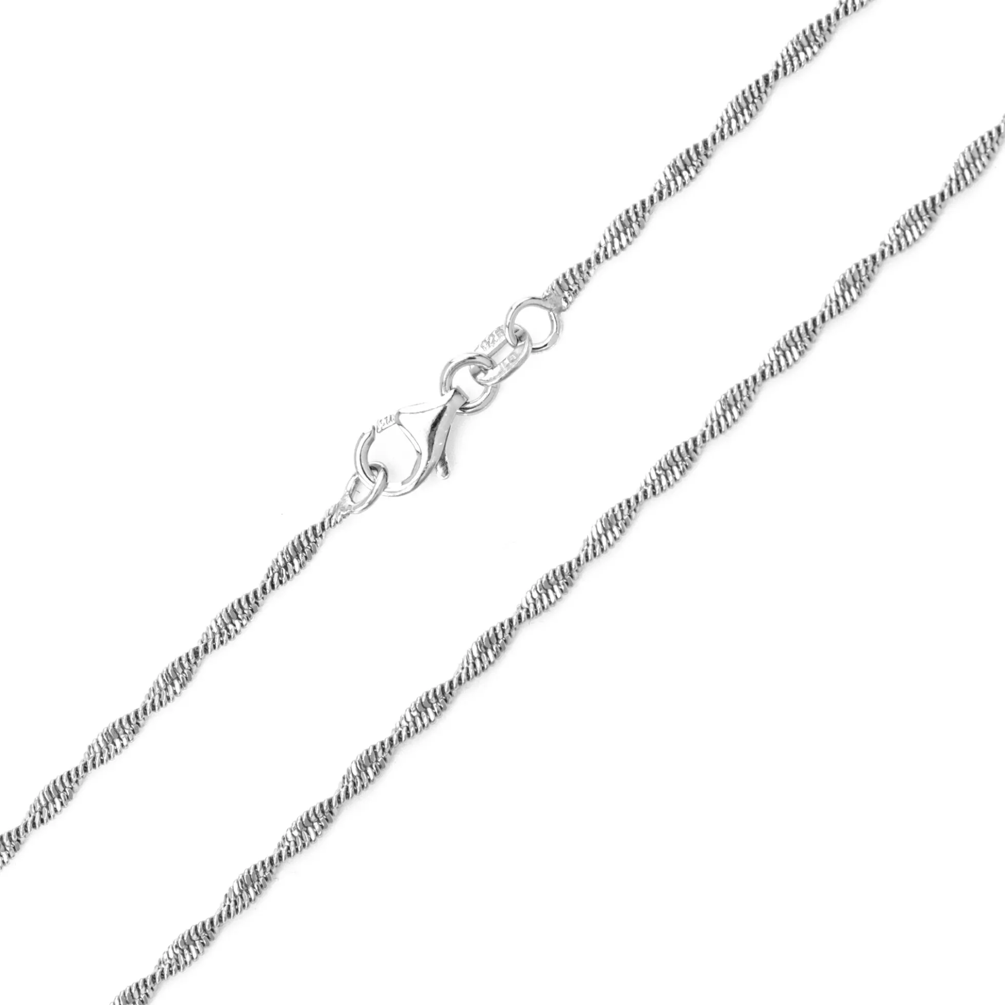 Silber-Singapurkette - 4,18 g - 45 cm