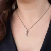 Silber-Veneziakette - 2,4 g - 60 cm - rutheniert