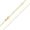 Silber-Veneziakette - 1,37 g - 38-43 cm - vergoldet