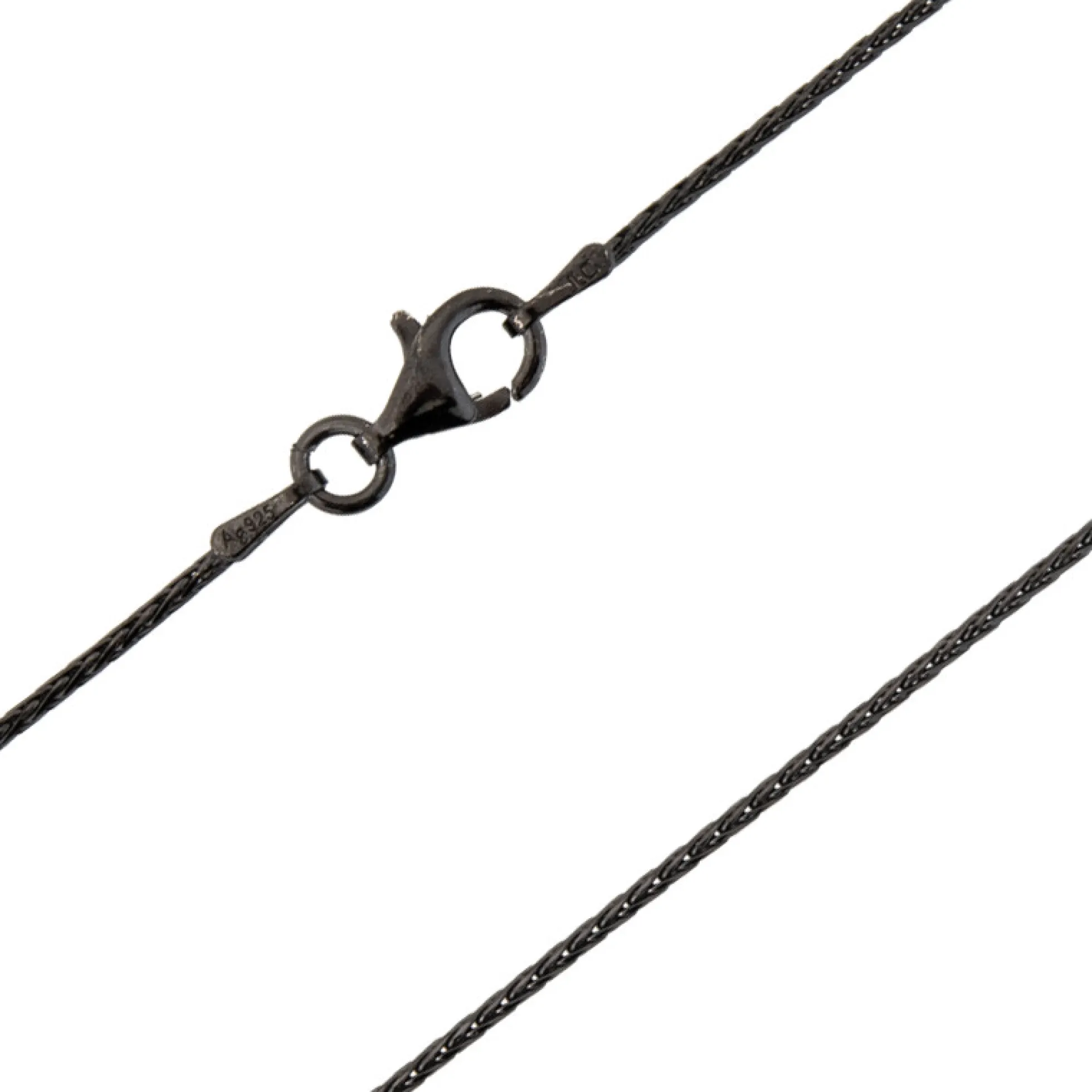Silber-Zopfkette - 90 cm - 5,17 g
