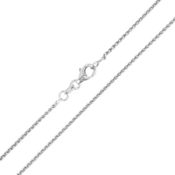 Silber-Zopfkette - 3,44 g - 50 cm