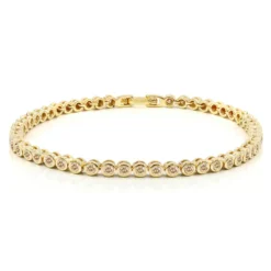 SI Rose de France-Brillant-Goldarmband