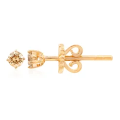 SI Rose de France-Brillant-Goldohrringe